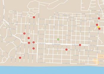 plano del delito en Monte Hermoso