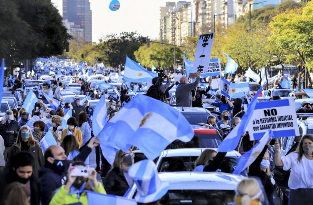 Marcha 17 A en todo el pais