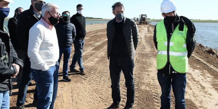 Nos visitó el ministro de Obras Públicas de Nación