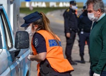 Bahía Blanca control salidas Fase Hector Gay