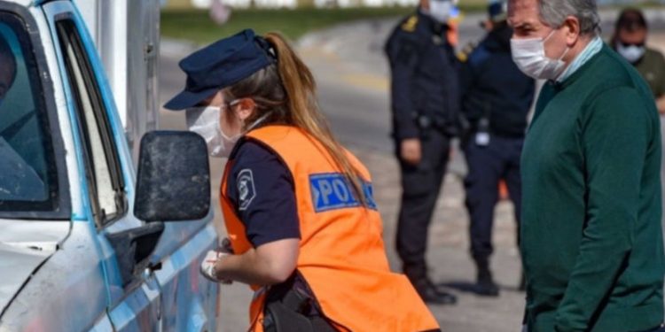 Bahía Blanca control salidas Fase Hector Gay