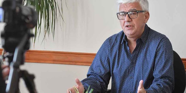 Intendente Dichiara conferencia de prensa