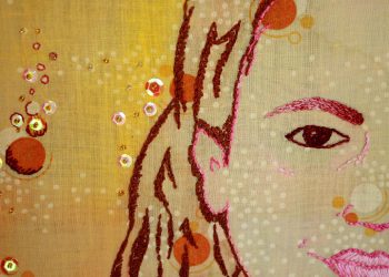 Muestra textil justicia por Kathy