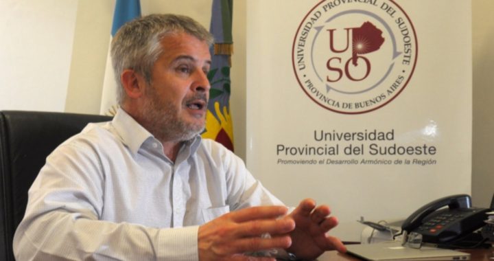 Hernán Vigier Rector de la UPSO