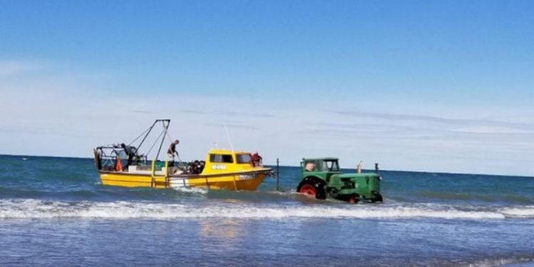 pesca deportiva y artesanal en Monte Hermoso