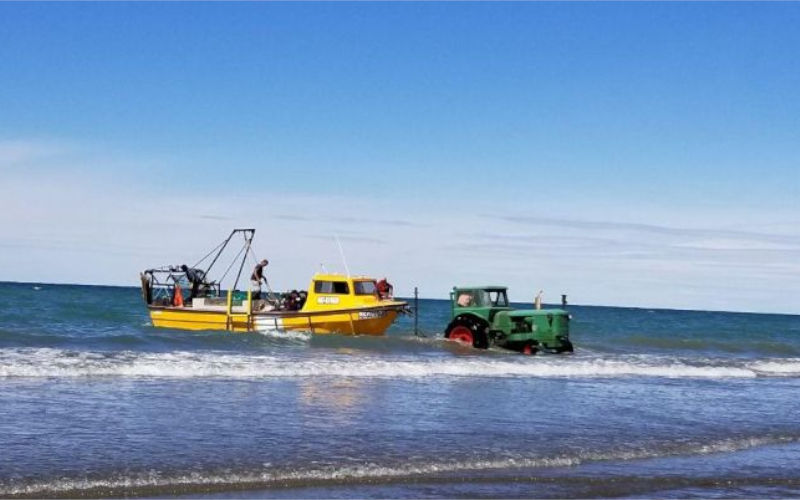 pesca deportiva y artesanal en Monte Hermoso