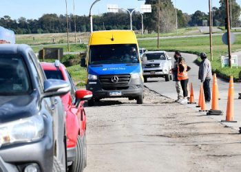 Ingreso a Necochea retenes