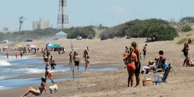 Playa de monte hermoso