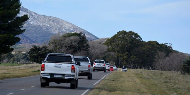 acceso a sierra de la ventana