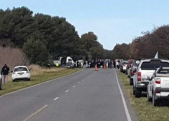 corte de ruta monte hermoso