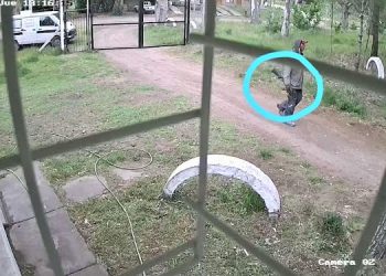 sujeto armado ingreso a casa usurpada en monte hermoso