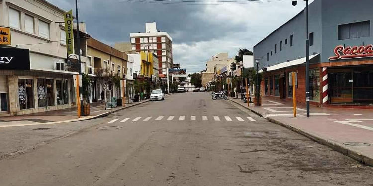 Peatonal de Monte Hermoso