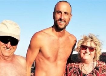 Manu Ginóbili en Monte Hermoso