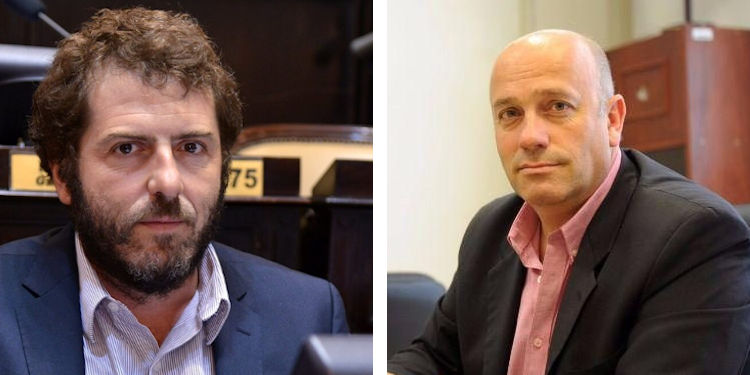 Santiago Nardelli y Andres de Leo premios parlamentario