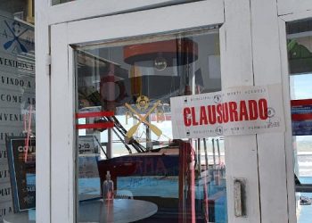 clausura de parador prisma monte hermoso