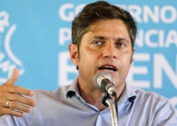 Axel Kicillof en Villa Gessell