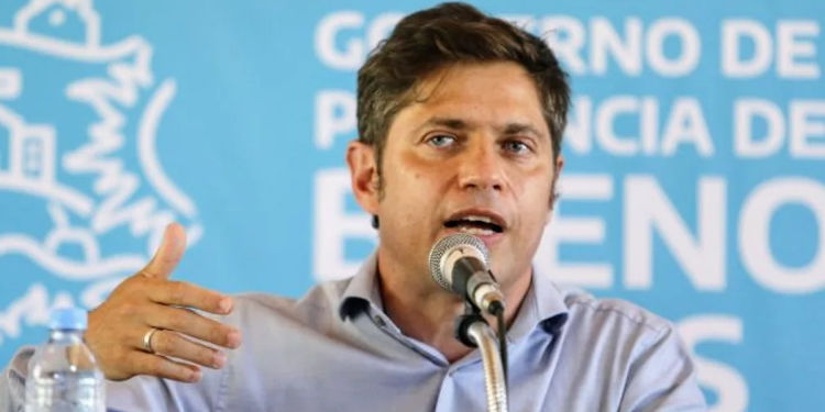 Axel Kicillof en Villa Gessell