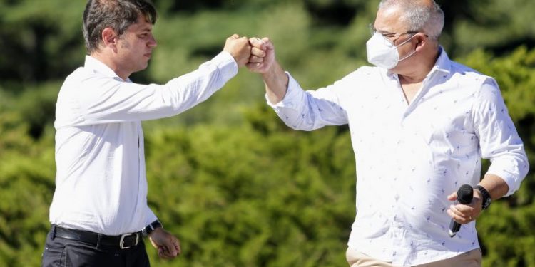Kicillof en Sierra de la Ventana