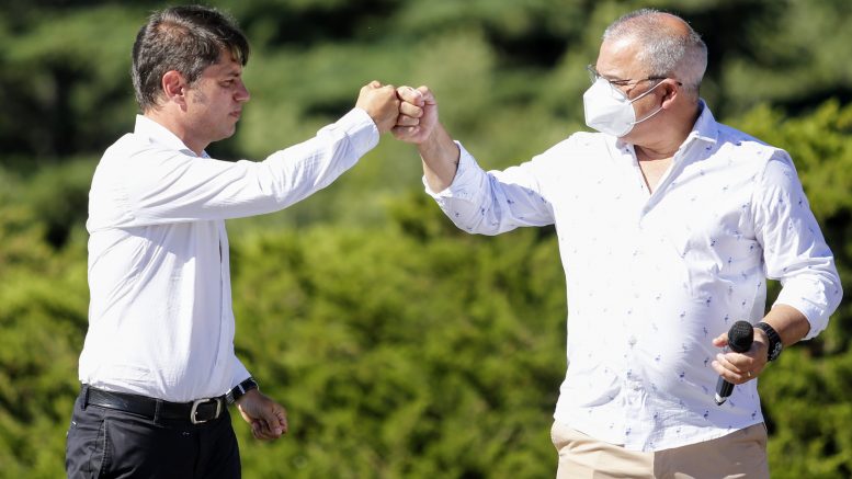 Kicillof en Sierra de la Ventana