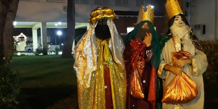 Los reyes magos llegaron a las Dunas Monte Hermoso