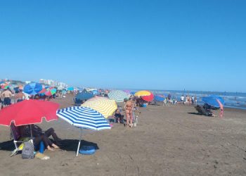 Monte Hermoso a pleno primer fin de semana de enero