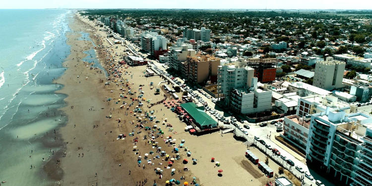 Monte Hermoso playa vista aérea