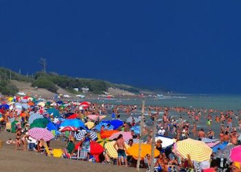 Monte Hermoso vista faro recalada