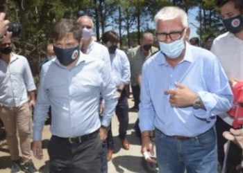 Kicillof en Monte Hermoso