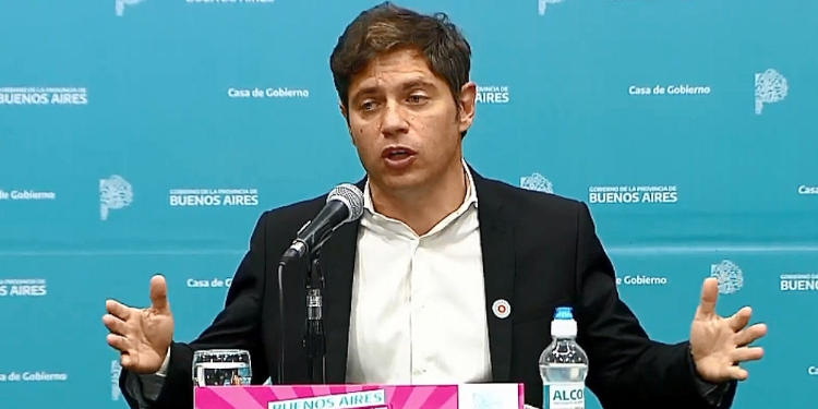 Kicillof anuncio horario nocturno