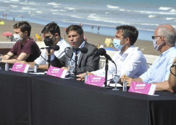 Kicillof en Necochea