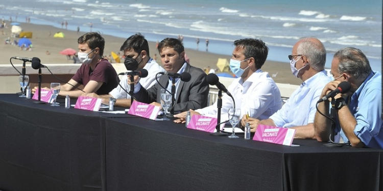 Kicillof en Necochea