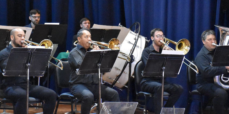 Presentacion de orquesta sinfónica de buenos aires en Monte Hermoso