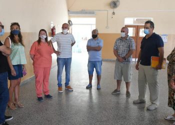 Vacunacion en la escuela monte hermoso