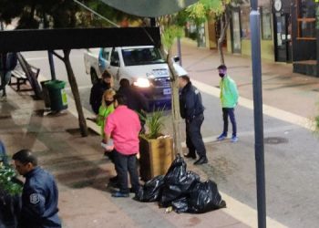 Aprehendidos por pelea en la via publica en Monte Hermoso