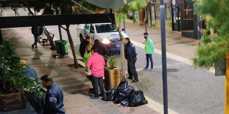 Aprehendidos por pelea en la via publica en Monte Hermoso