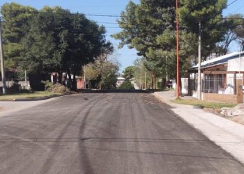 Asfalto nuevas calles de Monte Hermoso marzo 2021