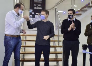 Inauguración del edificio del Consorcio del Puerto de BB