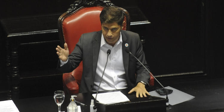 Kicillof en inicio de sesiones