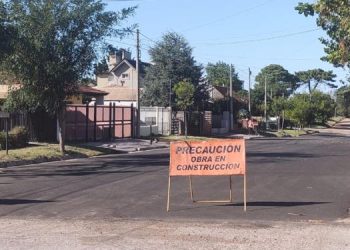 Calles asfaltadas en Monte Hermoso