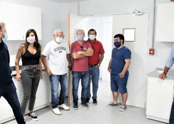 El titular de la Cámara de Diputados de la provincia visitó Monte Hermoso junto a otros legisladores y una funcionaria