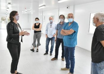 Visita de subsecretaria de planificacion territorial a Monte Hermoso