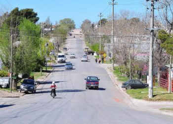 Calle de la ciudad Monte Hermoso