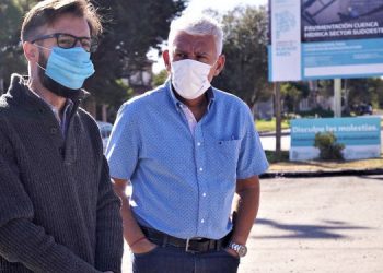 Visita del ministro de infraestructura provincial a Monte Hermoso