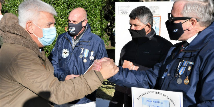 Dichiara reconocimiento veteranos de Malvinas