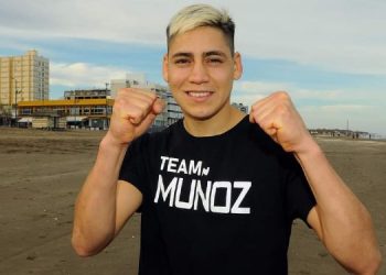 El municipio montehermoseño oficializó el patrocinio al boxeador Neri Muñoz