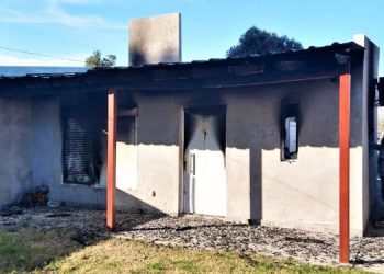 Vivienda de German Aldacour, robada e incendiada el pasado 20 de junio