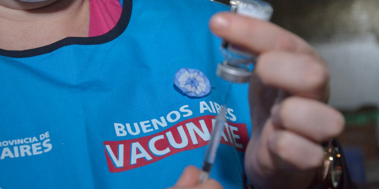Vacuna covid en Monte Hermoso campaña