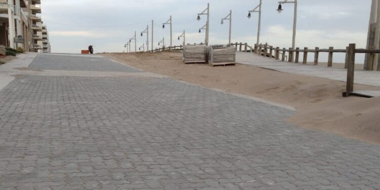 Avances en el frente costero de Monte Hermoso