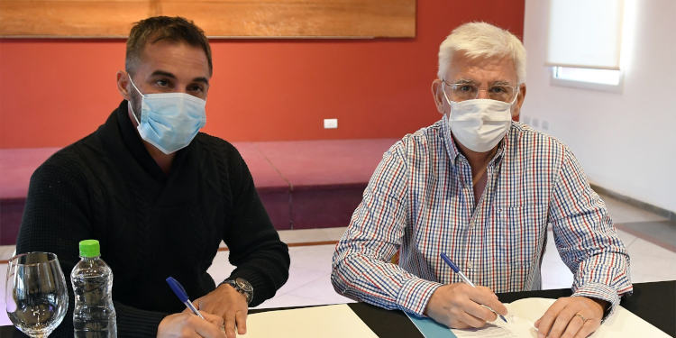 Firma convenio Monte Hermoso con la Superintendencia de servicios de salud