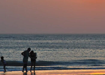 Atardecer en Monte Hermoso
